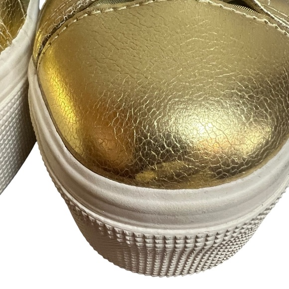 Superga Women's Gold Sneakers size 40 or 9 US - Picture 9 of 12